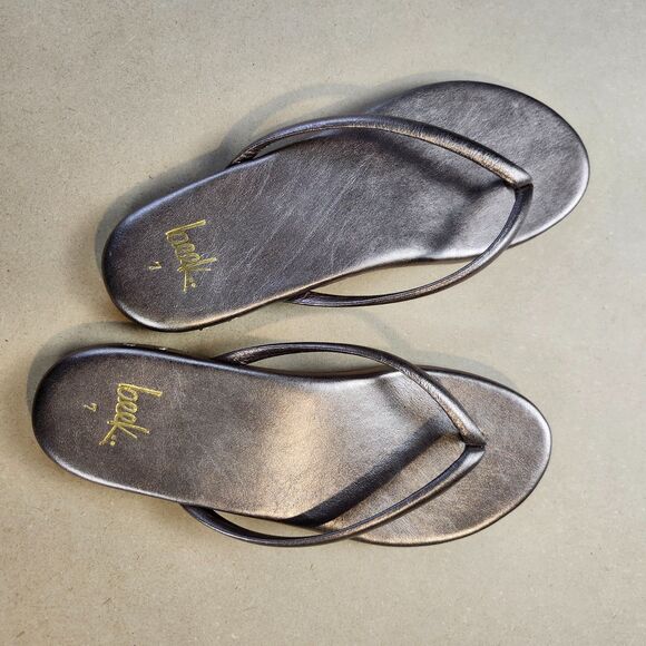 beek Black Leather Sandals - Picture 2 of 5